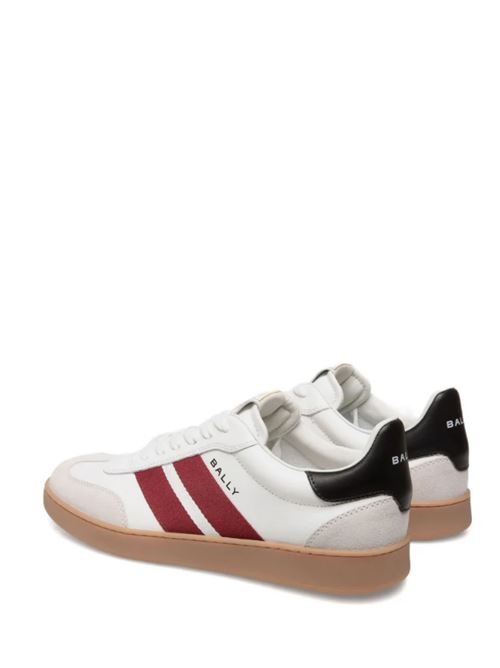 RETRO CREST BALLY | MSK0F7.VT012I0J2 WHITE/BLK/BALLYRED